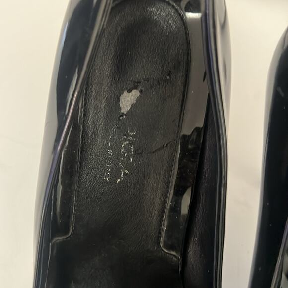 BALENCIAGA SQUARE HEEL BLACK PUMPS SIZE 9M - Picture 8 of 8